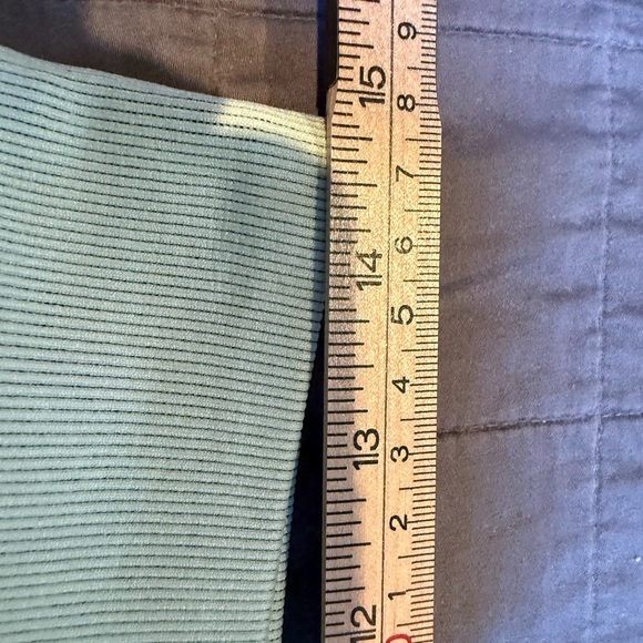 Calvin Klein Performance Ribbed Shorts - Mint and Black - Picture 5 of 7